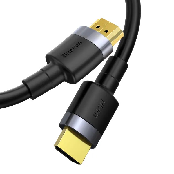 Кабель HDMI to HDMI Baseus Cafule 4K 60Hz 1 м для стабільної передачі відео без затримок