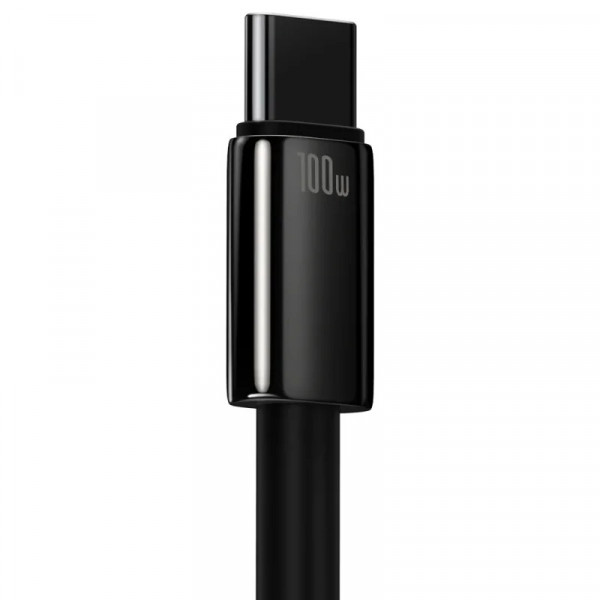 Кабель Baseus Tungsten Gold Fast Charging Data Cable USB to Type-C 100W 2 м для швидкої зарядки та передачі даних