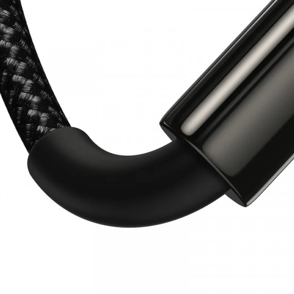 Кабель Baseus Tungsten Gold Fast Charging Data Cable USB to Type-C 100W 2 м для швидкої зарядки та передачі даних