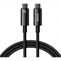 Кабель Baseus Tungsten Gold Fast Charging Data Cable Type-C to Type-C 240W 2 м для надшвидкої зарядки