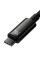 Кабель Baseus Tungsten Gold Fast Charging Data Cable Type-C to Type-C 240W 2 м для надшвидкої зарядки