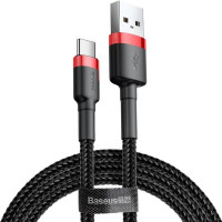 Кабель Baseus Cafule USB to Type-C 3 м для быстрой зарядки и синхронизации данных