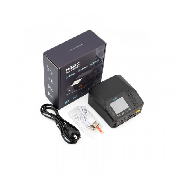 Зарядное устройство ToolkitRC M6AC 300W AC/DC для быстрой зарядки и диагностики аккумуляторов