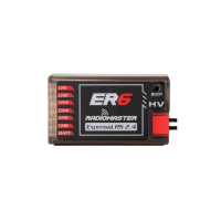 Приемник RadioMaster ER6 ELRS 2.4GHz 6-канальный с поддержкой телеметрии и двойной антенной
