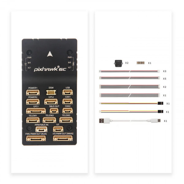 Польотний контролер Pixhawk 6C STM32H743 480 МГц в алюмінієвому корпусі