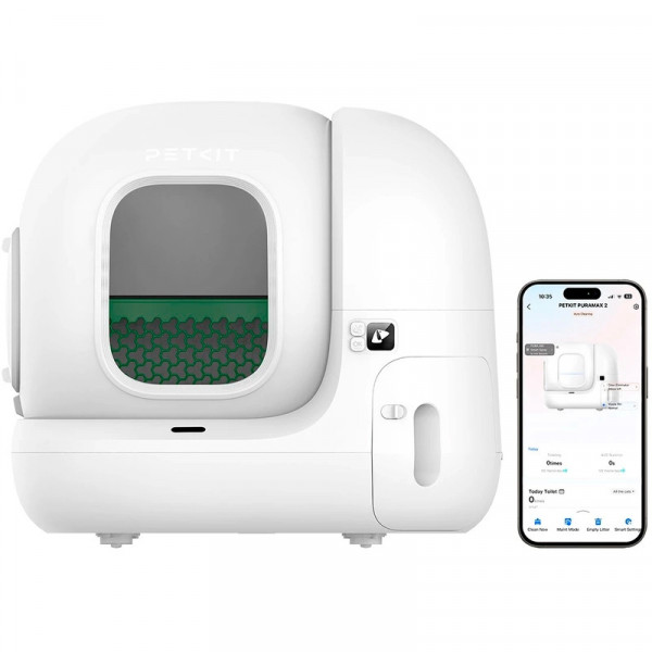 Смарт автоматический лоток PETKIT Pura Max Self-Cleaning с автоматической очисткой и контролем здоровья любимца