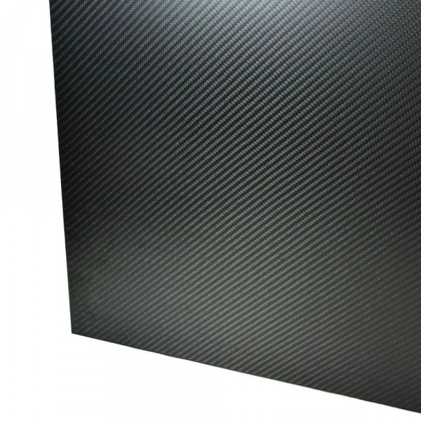 Пластина карбонова PRC 535×535×7.1 мм 3K Twill матова