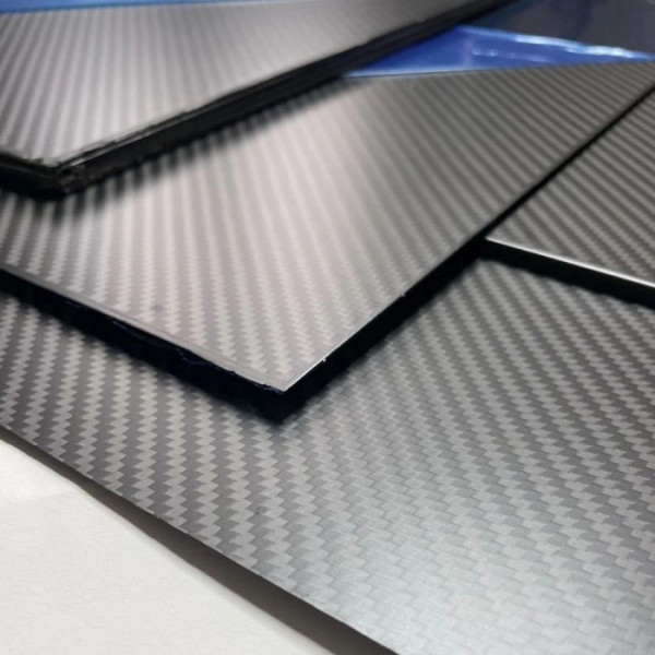Пластина карбонова PRC 1000×2000×5 мм 3K Twill