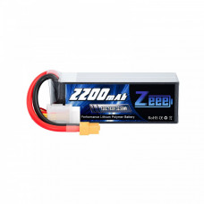 Акумулятор Zeee 14.8V 120C 2200mAh 4S LiPo XT60 висока потужність для динамічних FPV-польотів