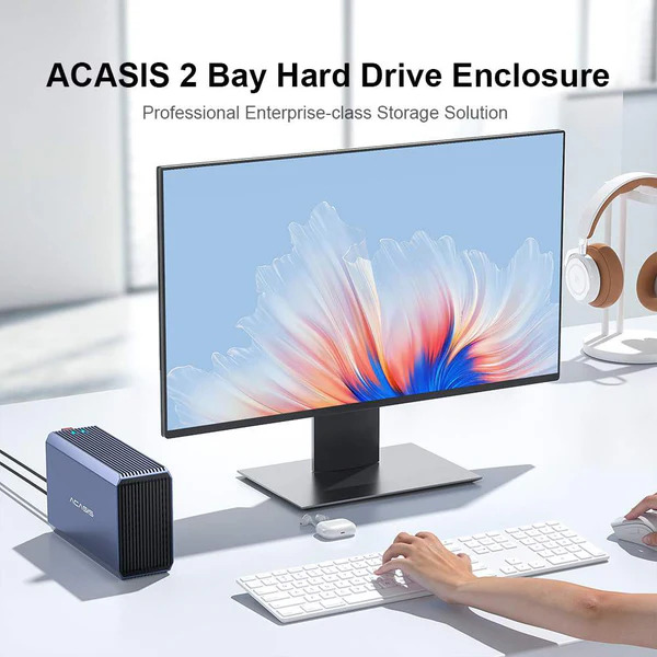 Корпус для зовнішнього накопичувача ACASIS EC-7352 USB 3.0 з підтримкою RAID та ємністю до 60 ТБ