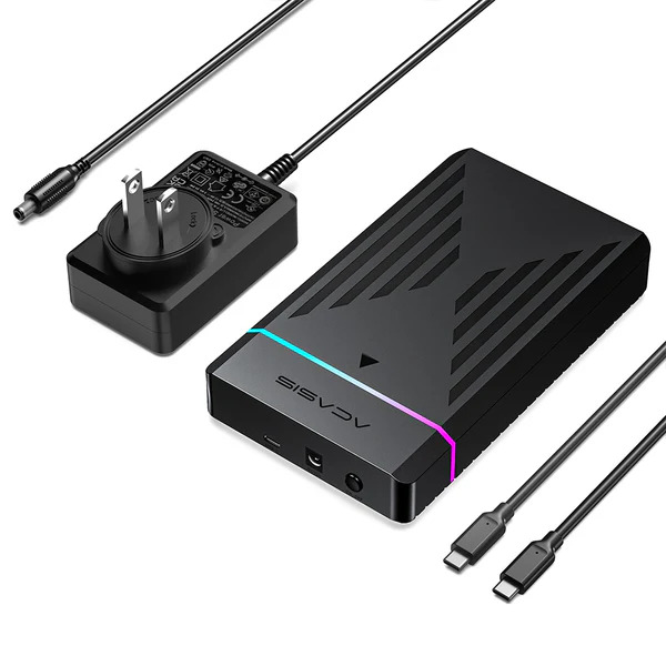 Корпус для жорсткого диска ACASIS EC-5351C USB 3.0 до 30 ТБ для SATA 2,5/3,5 дюйма