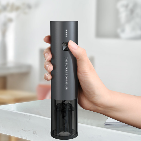 Электрический открыватель для вина CircleJoy TFS-005 7-в-1 с вакуумным насосом для сохранения свежести вина