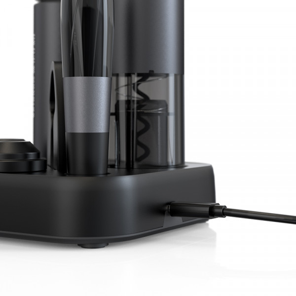 Электрический открыватель для вина CircleJoy TFS-005 7-в-1 с вакуумным насосом для сохранения свежести вина