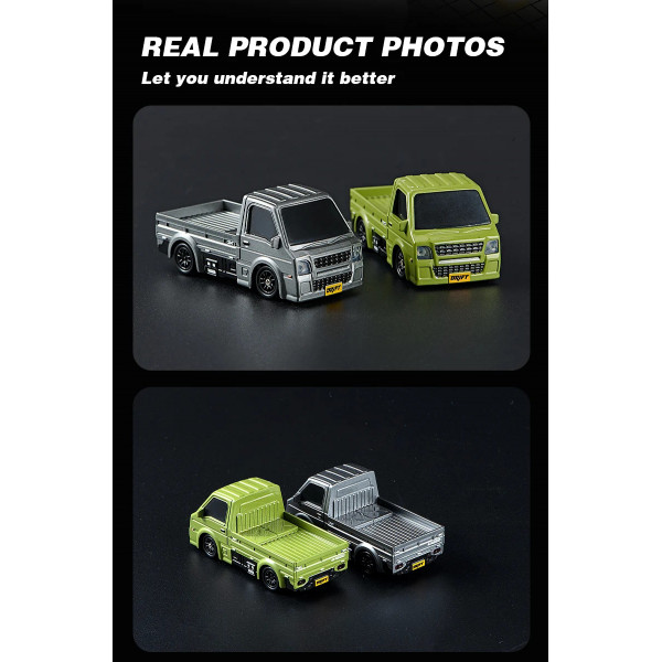 Мини-грузовик на радиоуправлении K60 1:64 4WD Drift с LED-подсветкой для эффектных дрифт-заездов