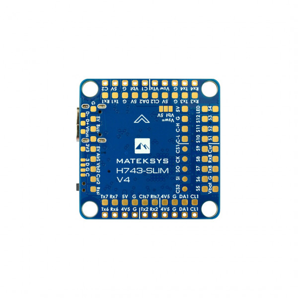 Польотний контролер Matek H743-SLIM V4 з подвійним гіроскопом та BEC 2,5 А для потужних FPV-дронів