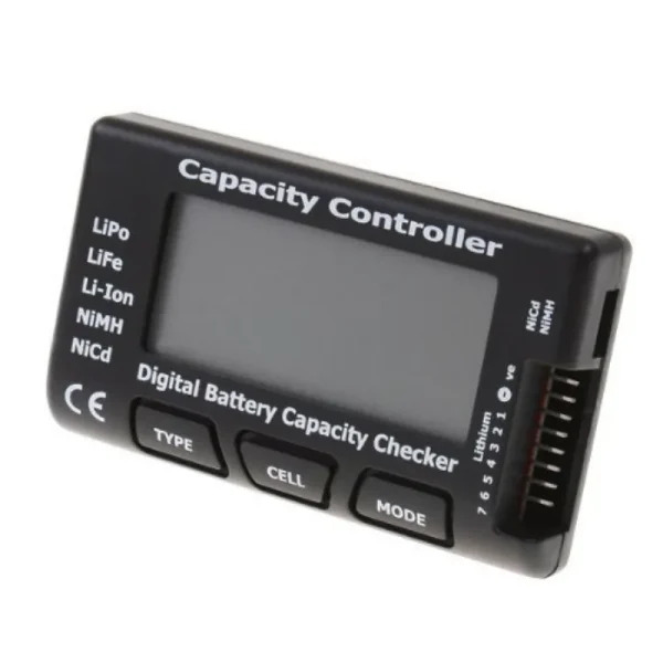 Цифровий тестер акумуляторів CellMeter-7 для LiPo LiFe Li-ion NiCd NiMH з точним контролем напруги