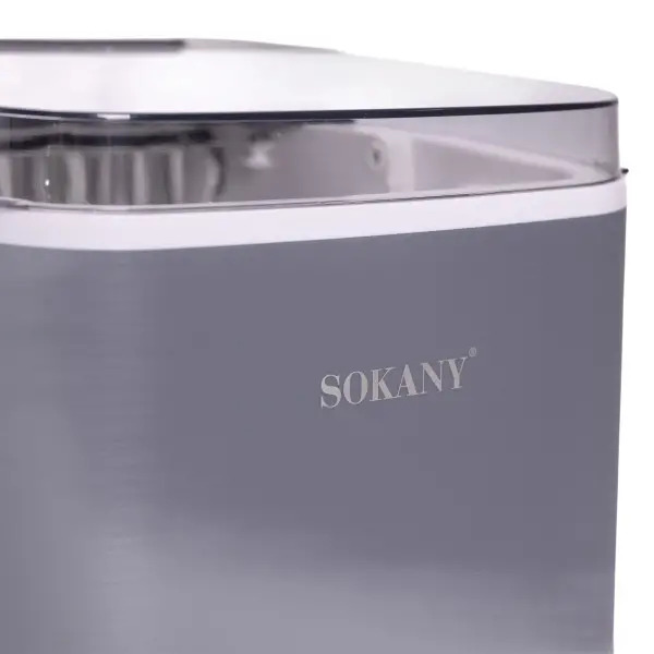 Ледогенератор Sokany SK-03038 112 Вт с самоочищением и быстрым приготовлением льда