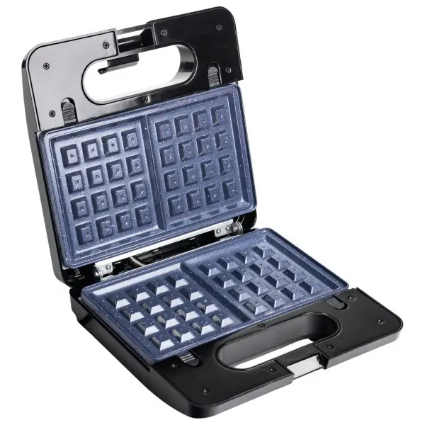 Мультипекарь Sokany SK-08153 1750 Вт с 3 сменными пластинами и антипригарным покрытием