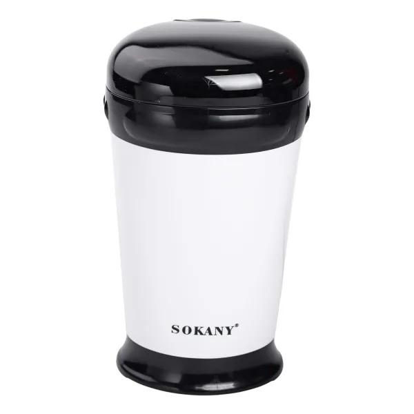Кофемолка электрическая Sokany SK-3012 180 Вт с контейнером 75 г для быстрого измельчения кофейных зерен