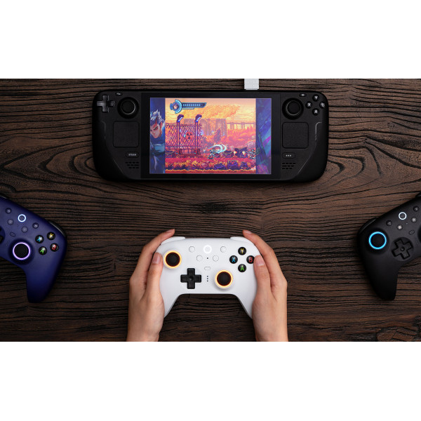 Бездротовий геймпад 8BitDo Ultimate 2 з TMR-джойстиками та зарядною док-станцією