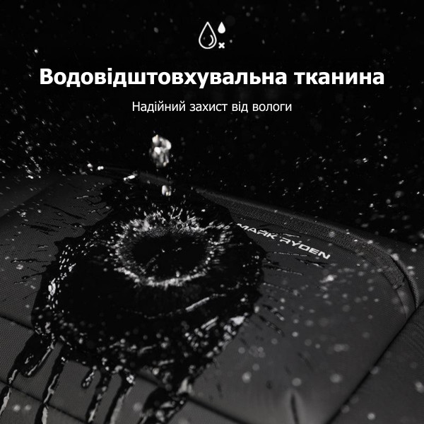 Рюкзак-слінг Mark Ryden MR7808 вологозахищений з відділенням для планшета 11” та застібками YKK