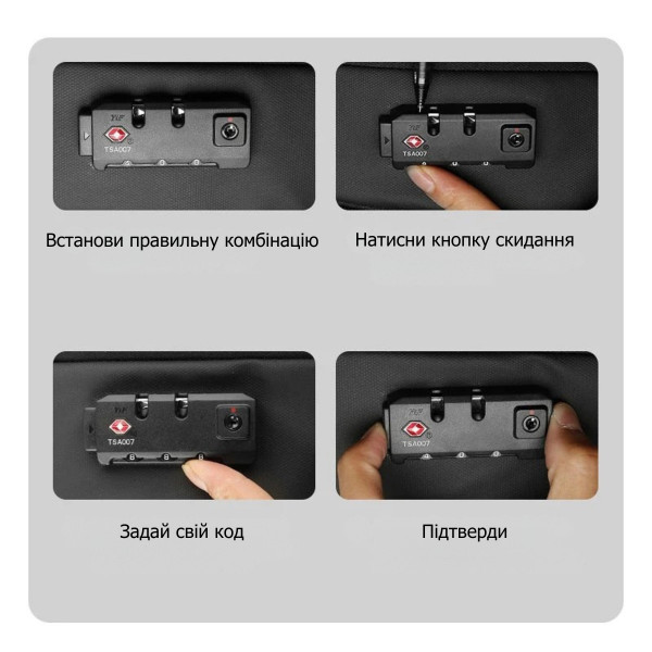 Рюкзак-слінг Mark Ryden MR7039 для планшета 9.7" з TSA-замком та USB-портом