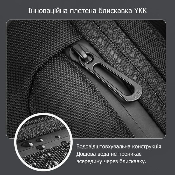 Рюкзак на одно плечо Mark Ryden MR7116 с кодовым замком и USB-портом