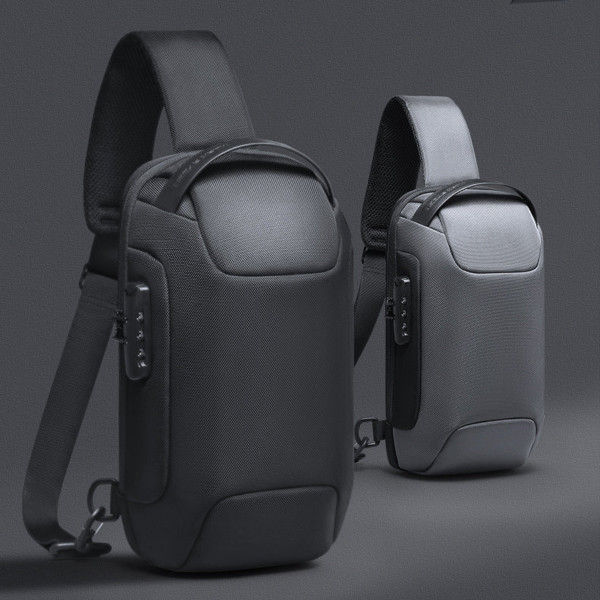 Рюкзак на одно плечо Mark Ryden MR7116 с кодовым замком и USB-портом