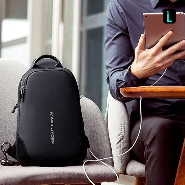 Рюкзак-слинг Mark Ryden MR7056 влагостойкий с отделением для планшета 9.7” и USB-портом