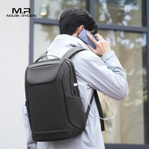 Рюкзак Mark Ryden MR9111X для ноутбука 15.6" та планшета з USB-портом і захистом від вологи