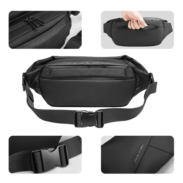 Сумка-бананка Mark Ryden MR7786 водонепроницаемая с отделением для планшета 7.9"