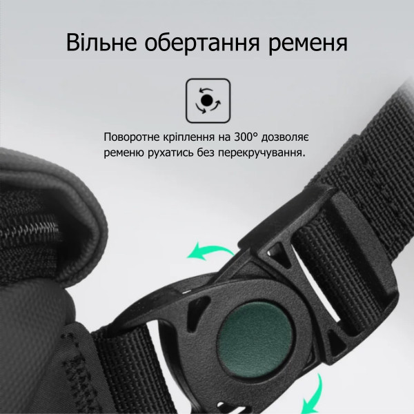 Сумка месенджер Mark Ryden MR8109 з відділенням для планшета 9.7", технологією Free Rotation та захистом від вологи