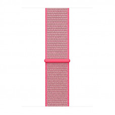 Нейлоновий ремінець для смарт-годинника 42/44mm Nylon Sport Loop Electric Pink