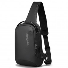 Рюкзак на одне плече Mark Ryden MR7918 — компактна міська сумка з USB-портом і захистом від вологи