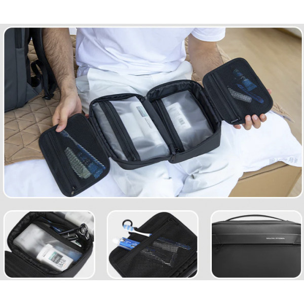 Дорожная косметичка Mark Ryden MR86 раскладная с разделением на сухое и влажное