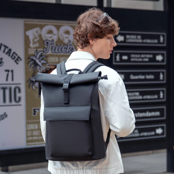 Рюкзак для ноутбука 15.6” Mark Ryden MR9366 роллтоп с расширением объема и защитой от влаги