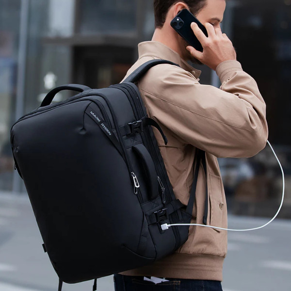 Дорожній рюкзак Mark Ryden MR9993KR для ноутбука 17.3" вологозахищений з розширенням