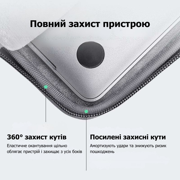 Сумка для ноутбука 14” Mark Ryden MR98X вологозахищена з м’якою підкладкою