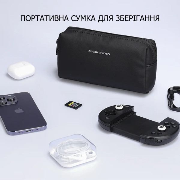 Мужской несессер Mark Ryden MR09 с молниями YKK и защитой от влаги