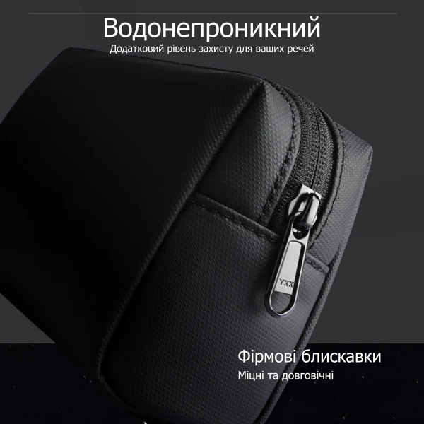 Мужской несессер Mark Ryden MR09 с молниями YKK и защитой от влаги