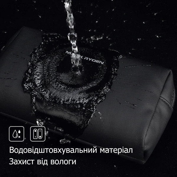 Мужской несессер Mark Ryden MR09 с молниями YKK и защитой от влаги