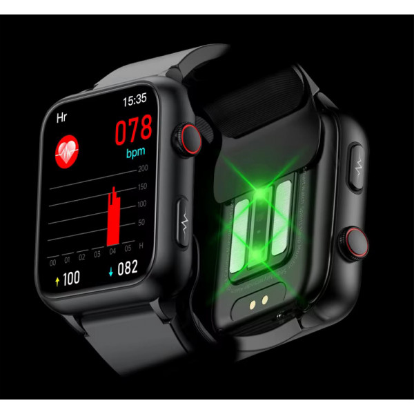 Смарт-годинник Lemfo TK63 з вимірюванням тиску та ЕКГ