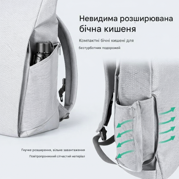 Міський рюкзак Mark Ryden MR4666 з відділом під ноутбук 15.6 дюймів і планшет