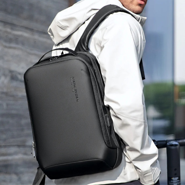 Рюкзак для ноутбука 15.6" Mark Ryden MR9008 з жорстким корпусом EVA та USB-портом