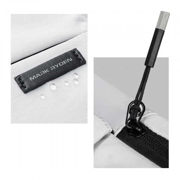 Дорожній рюкзак для ноутбука 15.6 дюйма Mark Ryden MR1106 White водостійкий