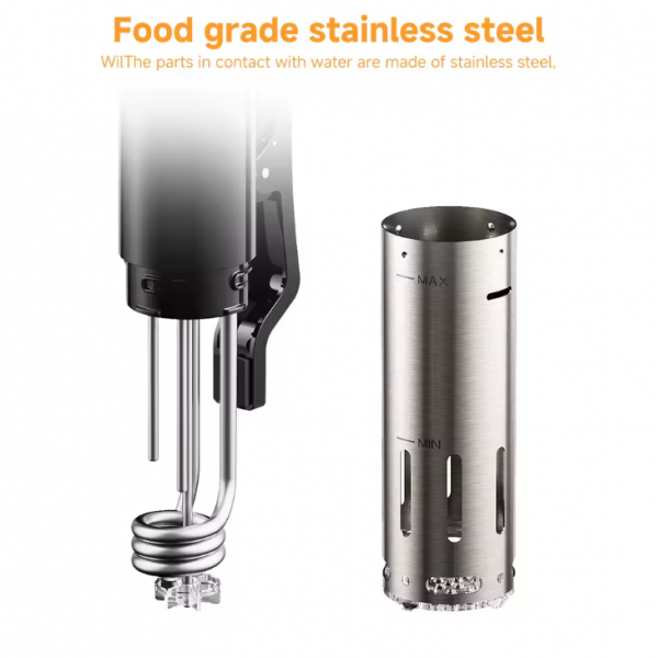 Апарат Су-від термічний циркулятор BioloMix Sous Vide SV-9002 Black