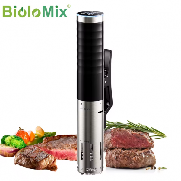 Апарат Су-від термічний циркулятор BioloMix Sous Vide SV-9002 Black