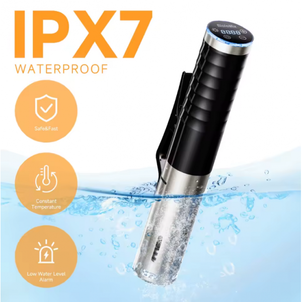 Апарат Су-від термічний циркулятор BioloMix Sous Vide SV-9002 Black