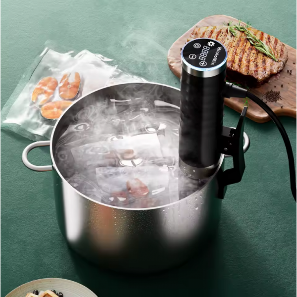 Апарат Су-від термічний циркулятор BioloMix Sous Vide SV-9002 Black