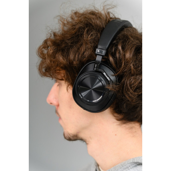 Беспроводные Bluetooth наушники Bluedio T7 Plus с поддержкой micro SD карты Уценка